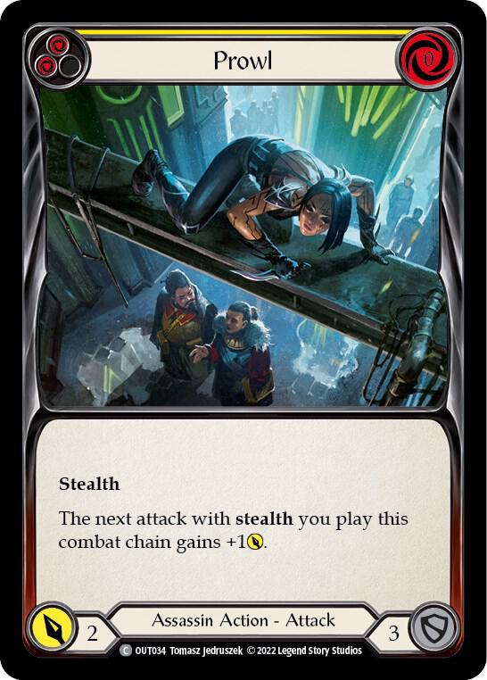 Prowl (Yellow) Rainbow Foil