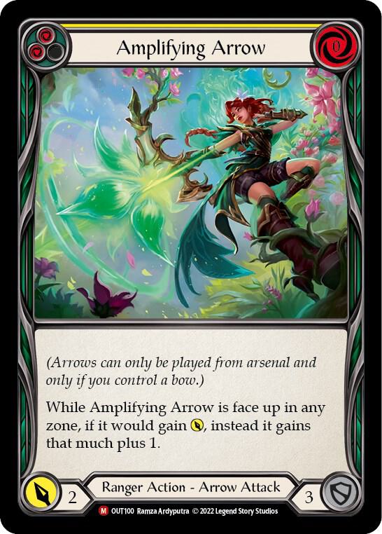 Amplifying Arrow Rainbow Foil
