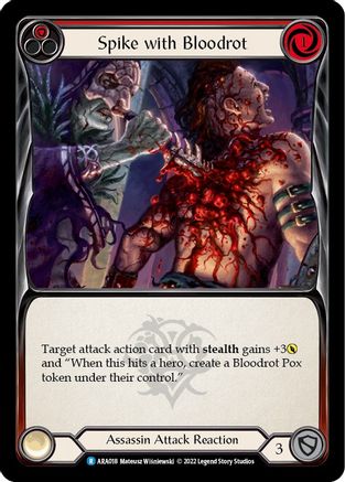 Spike with Bloodrot (ARA018) - Blitz Deck: Outsiders - Arakni