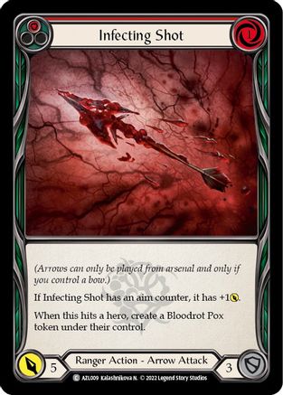 Infecting Shot (Red) (AZL009) - Blitz Deck: Outsiders - Azalea