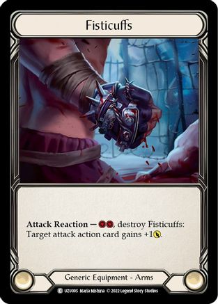 Fisticuffs (UZU005) - Blitz Deck: Outsiders - Uzuri