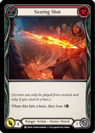 Searing Shot (Red) (RIP018) - Blitz Deck: Outsiders - Riptide