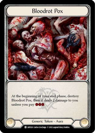 Bloodrot Pox (RIP028) - Blitz Deck: Outsiders - Riptide
