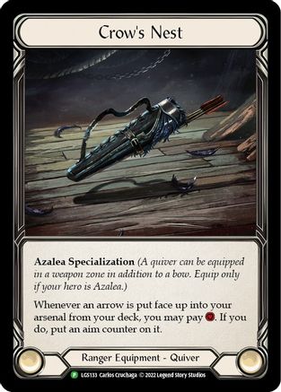 Crow's Nest - LGS133 (LGS133) - Flesh and Blood: Promo Cards Cold Foil