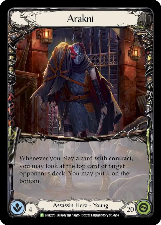Arakni Cold Foil Promo