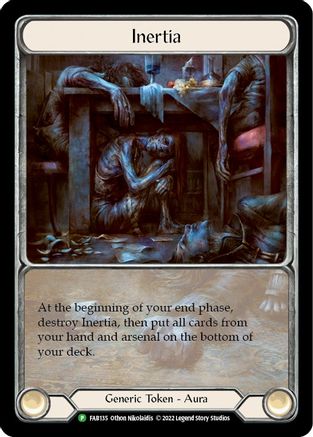 Inertia - FAB135 (FAB135) - Flesh and Blood: Promo Cards Rainbow Foil