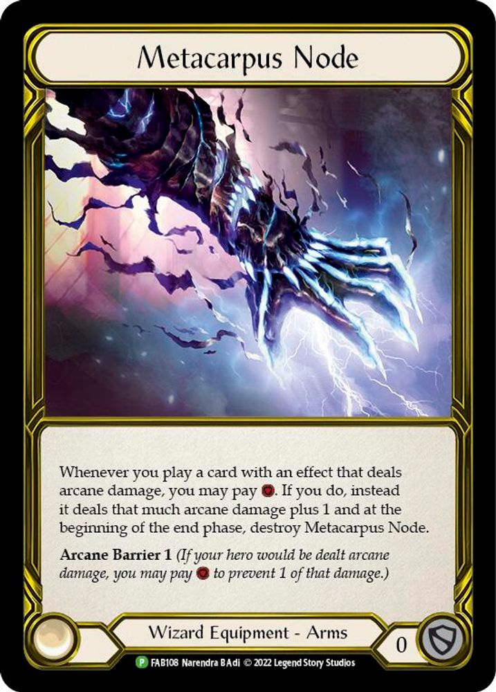 Metacarpus Node (Golden) - FAB108 (FAB108)  Cold Foil