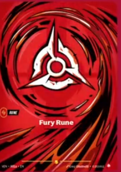 Fury Rune (Alternate Art) Vendetta
