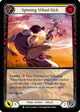 Spinning Wheel Kick (Yellow) - LGS142 (LGS142)  Rainbow Foil