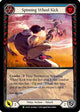 Spinning Wheel Kick (Blue) - LGS143 (LGS143)  Rainbow Foil