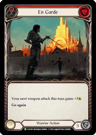 En Garde - LGS148 (LGS148) - Flesh and Blood: Promo Cards Rainbow Foil