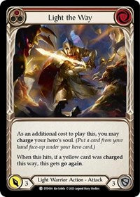 Light the Way (Red) Rainbow Foil