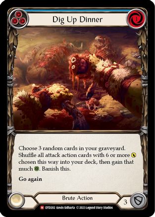 Dig Up Dinner (DTD202) - Dusk till Dawn Rainbow Foil