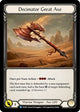 Decimator Great Axe (DTD205)  Cold Foil