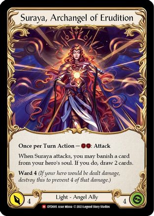Figment of Erudition // Suraya, Archangel of Erudition (DTD005) - Dusk till Dawn