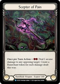 Scepter of Pain Cold Foil