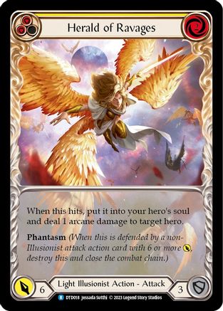 Herald of Ravages (Yellow) (DTD018) - Dusk till Dawn