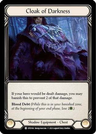 Cloak of Darkness (DTD166) - Dusk till Dawn Cold Foil