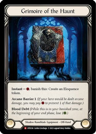 Grimoire of the Haunt (DTD136) - Dusk till Dawn Cold Foil
