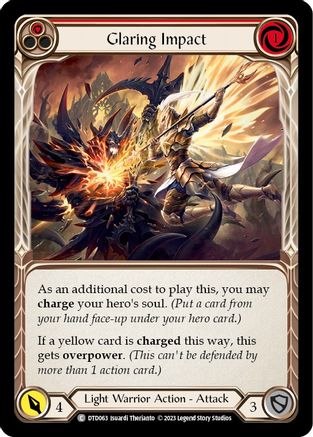 Glaring Impact (Red) (DTD063) - Dusk till Dawn