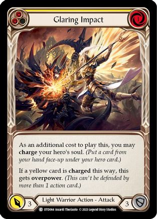 Glaring Impact (Yellow) (DTD064) - Dusk till Dawn