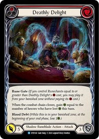 Deathly Delight (Red) Rainbow Foil