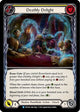 Deathly Delight (Yellow) (DTD144)  Rainbow Foil