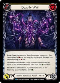 Deathly Wail (Yellow) Rainbow Foil
