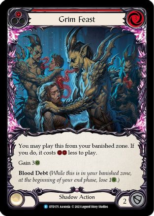 Grim Feast (Red) (DTD175) - Dusk till Dawn