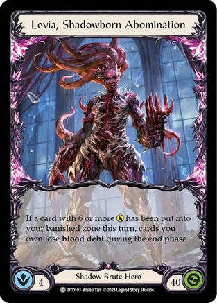 Levia, Shadowborn Abomination (DTD103) - Dusk till Dawn