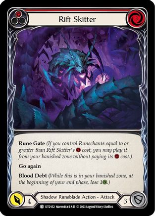 Rift Skitter (Red) (DTD152) - Dusk till Dawn