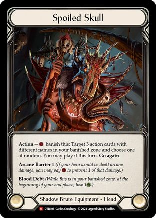 Spoiled Skull (DTD106) - Dusk till Dawn