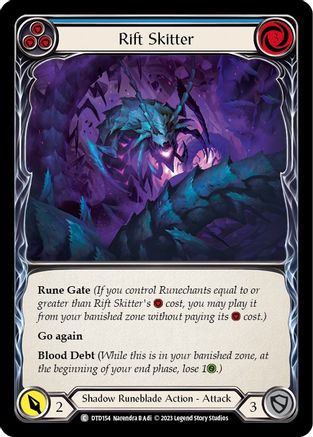 Rift Skitter (Blue) (DTD154) - Dusk till Dawn