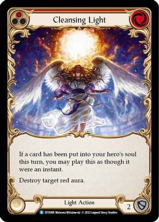 Cleansing Light (Red) (DTD088) - Dusk till Dawn Rainbow Foil