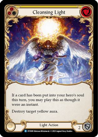 Cleansing Light (Yellow) (DTD089) - Dusk till Dawn Rainbow Foil