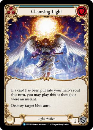 Cleansing Light (Blue) (DTD090) - Dusk till Dawn Rainbow Foil