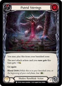 Putrid Stirrings (Red) Rainbow Foil