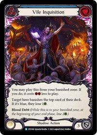 Vile Inquisition (Blue) Rainbow Foil