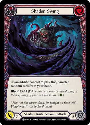Shaden Swing (Red) (DTD124) - Dusk till Dawn