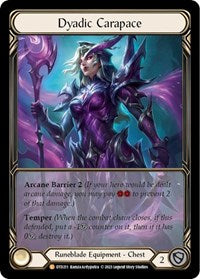 Dyadic Carapace (Extended Art) Cold Foil