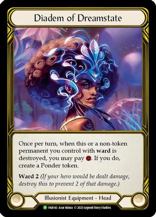 Diadem of Dreamstate (Golden) - FAB143 (FAB143) - Flesh and Blood: Promo Cards Cold Foil