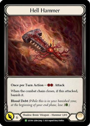 Hell Hammer - LGS164 (LGS164) - Flesh and Blood: Promo Cards Cold Foil
