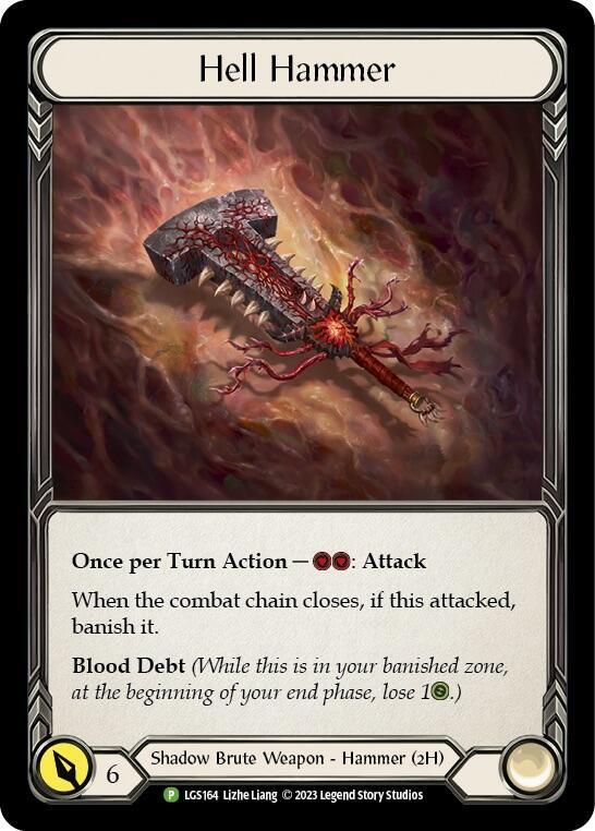 Hell Hammer Cold Foil Promo