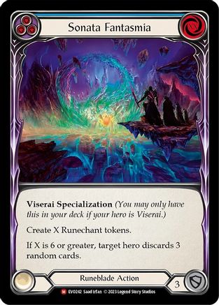 Sonata Fantasmia (EVO242) - Bright Lights Rainbow Foil