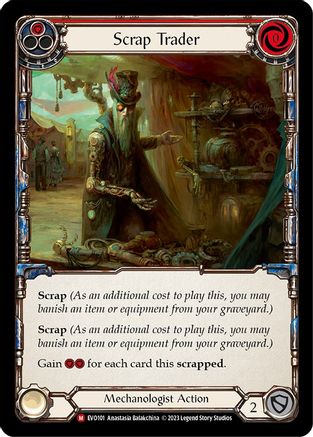 Scrap Trader (EVO101) - Bright Lights Rainbow Foil