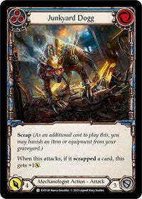 Junkyard Dogg (Blue) Rainbow Foil