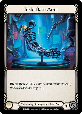 Teklo Base Arms (EVO020) - Bright Lights