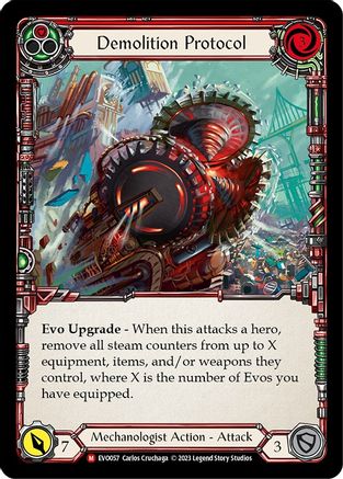 Demolition Protocol (EVO057) - Bright Lights Rainbow Foil