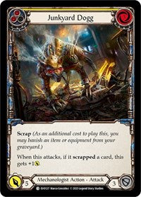 Junkyard Dogg (Yellow) Rainbow Foil