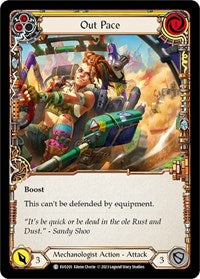 Out Pace (Yellow) Rainbow Foil